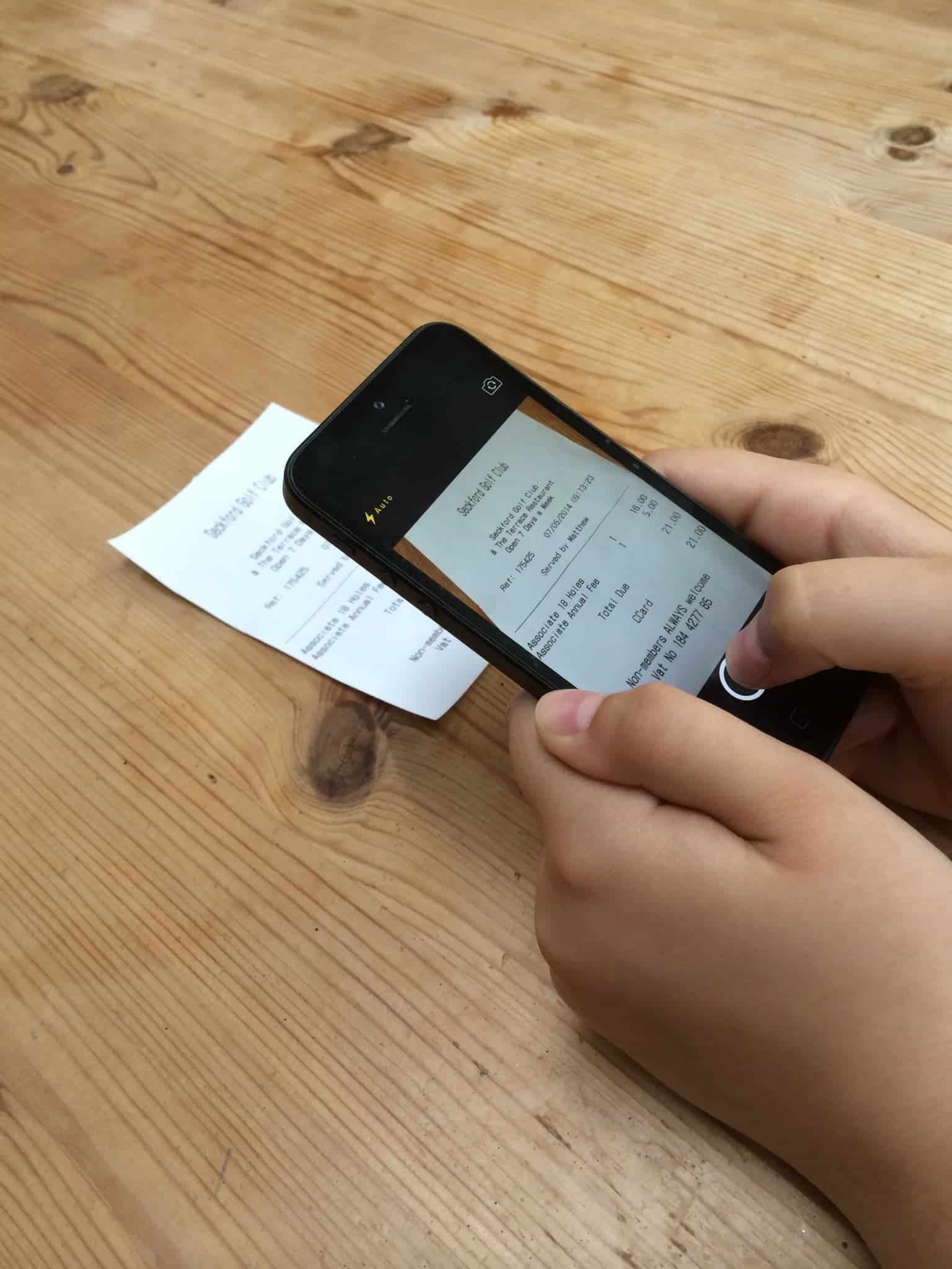 xero app for receipts