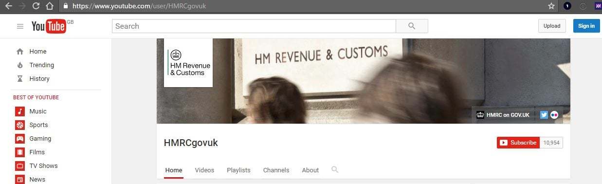 hmrc-on-you-tube - 12 tips to help you be your own best bookkeeper