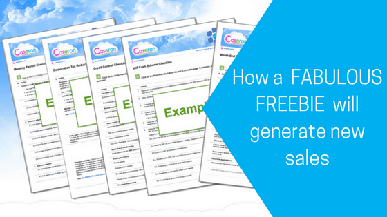 How a FABULOUS FREEBIE will generate new sales