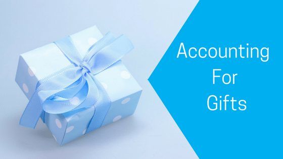 Accounting for gifts