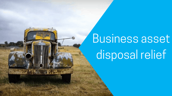 Business asset disposal relief