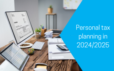 Personal tax planning in 2024/2025