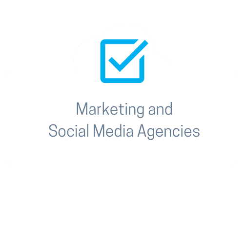 Marketing and<br />
Social Media Agencies