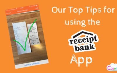 10 Top Tips for using the Receipt Bank App