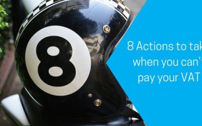 8 Actions to take when you can’t pay your VAT