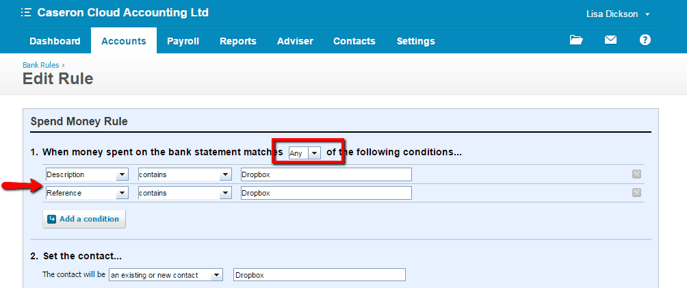 What To Do When Your Xero Bank Rules Stop Working Caseron Cloud 