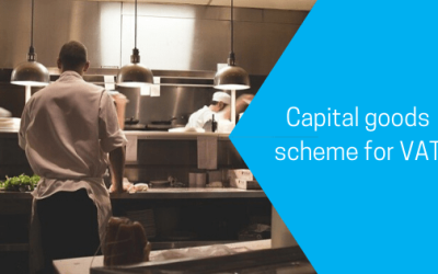 Capital goods scheme for VAT