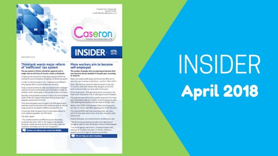 Caseron Insider – April 2018