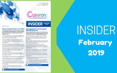 Caseron Insider – February 2019