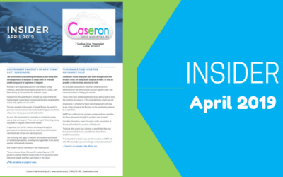 Caseron Insider – April 2019