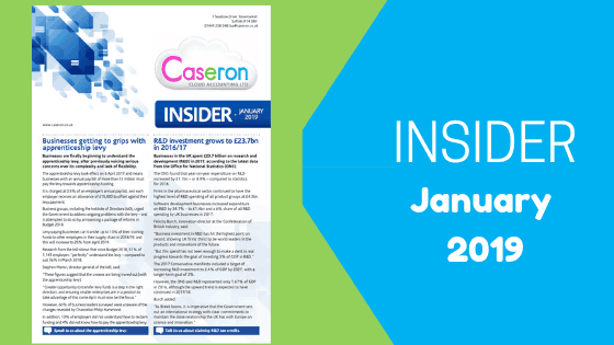 Caseron Insider – January 2019