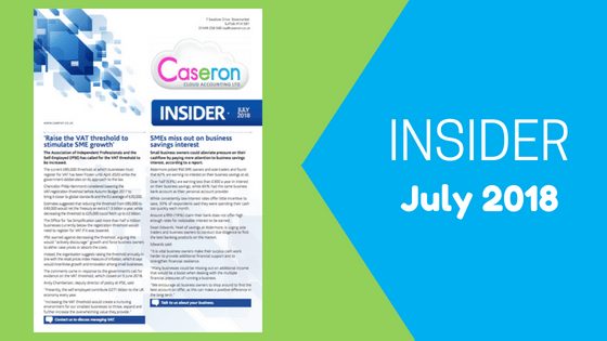 Caseron Insider – July 2018