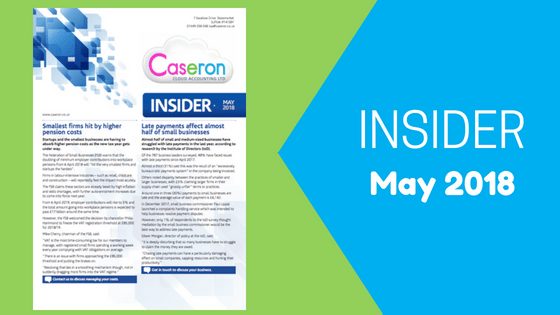 Caseron Insider – May 2018