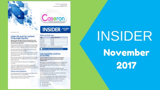 Caseron Insider – November 2017