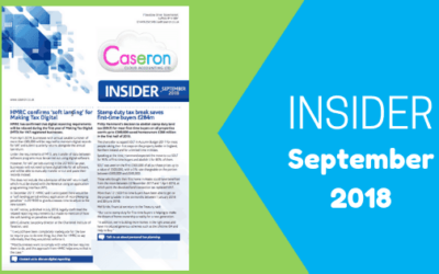 Caseron Insider – September 2018