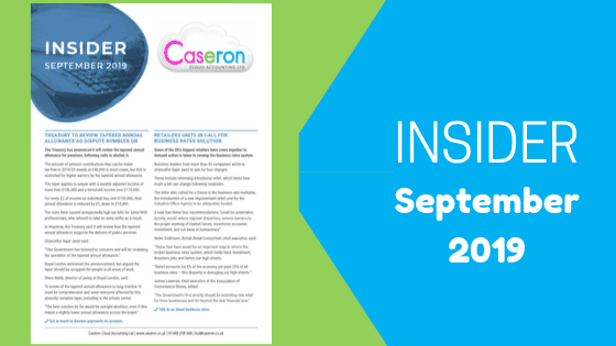 Caseron Insider – September 2019
