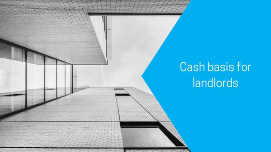 Cash basis for landlords