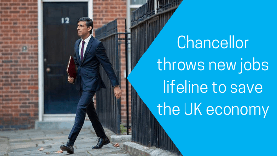 Chancellor throws new jobs lifeline to save the UK economy