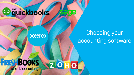 Choosing your accounting software