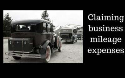 Claiming business mileage expenses
