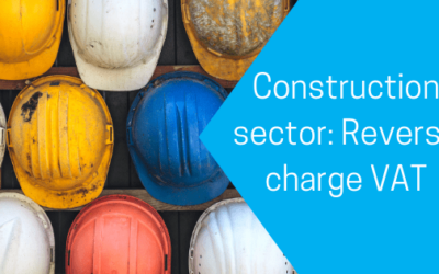 Construction sector: Reverse charge VAT