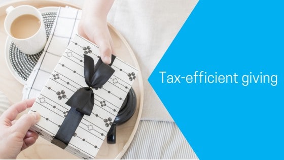 Tax-efficient giving