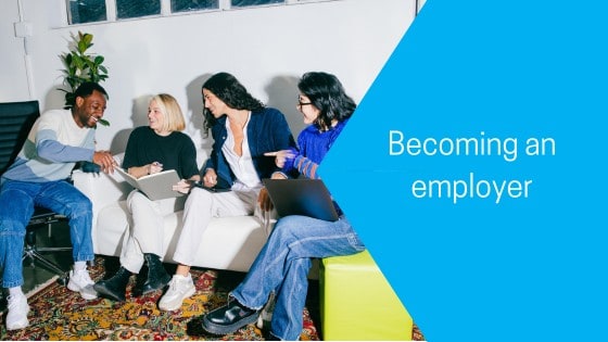 Becoming an employer