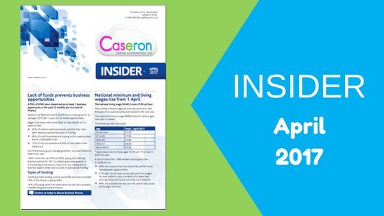 Caseron Insider –  April 2017