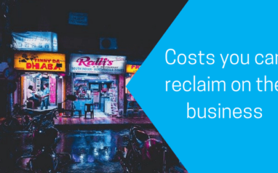 Costs you can reclaim on the business