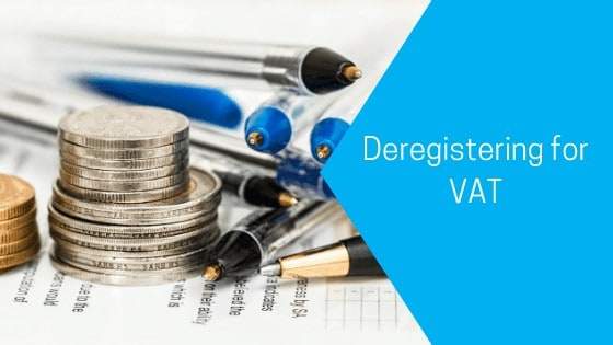 Deregistering for VAT