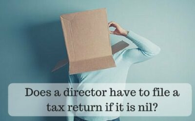 Does a director have to file a tax return if it is nil?