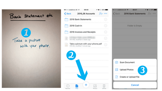 dropbox-app - 12 tips to help you be your own best bookkeeper