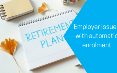 Employer issues with automatic enrolment