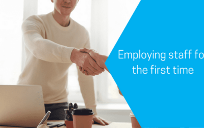 Employing staff for the first time