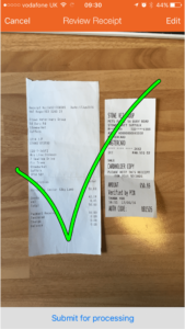 Receipt Bank 1