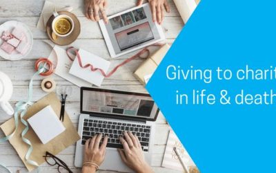 Giving to charity in life & death