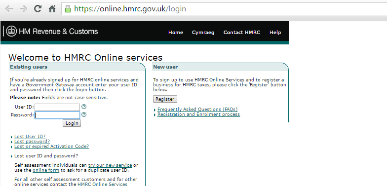 HMRC ONline