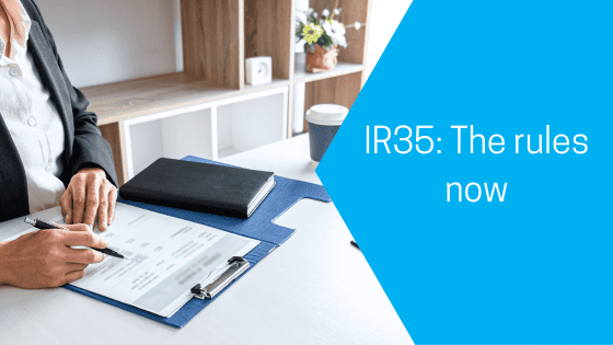 IR35: The rules now