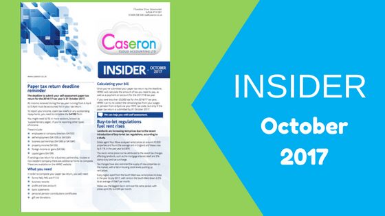 Caseron Insider – October 2017