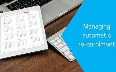 Managing automatic re-enrolment