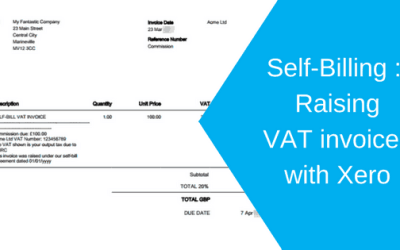 Self-Billing :: Raising VAT invoices with Xero