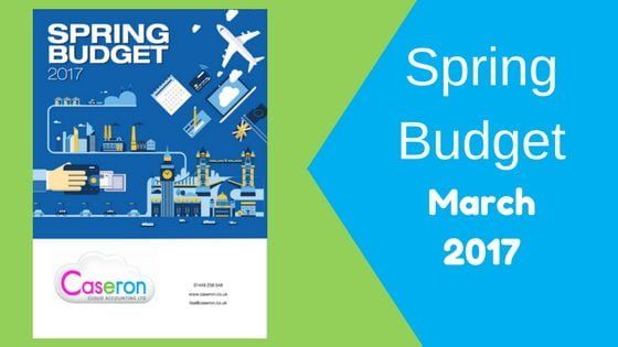 Spring Budget 2017 – Class 4 NICs up and Dividend Allowance Down – Ouch!