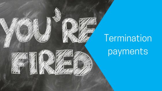 Termination payments