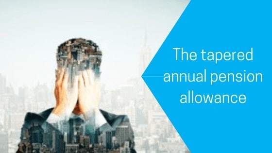 The tapered annual pension allowance