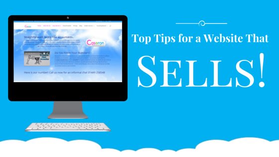 Top Tips For A Website That Sells