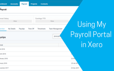 Using My Payroll Portal in Xero