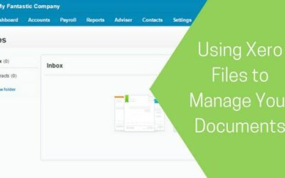 Using Xero Files to Manage Your Documents