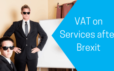 What are the rules for VAT on services after Brexit?