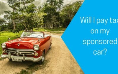 Will I pay tax on my sponsored car?