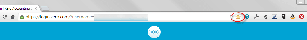 Step 2. Setting up Your Short Cut to Xero